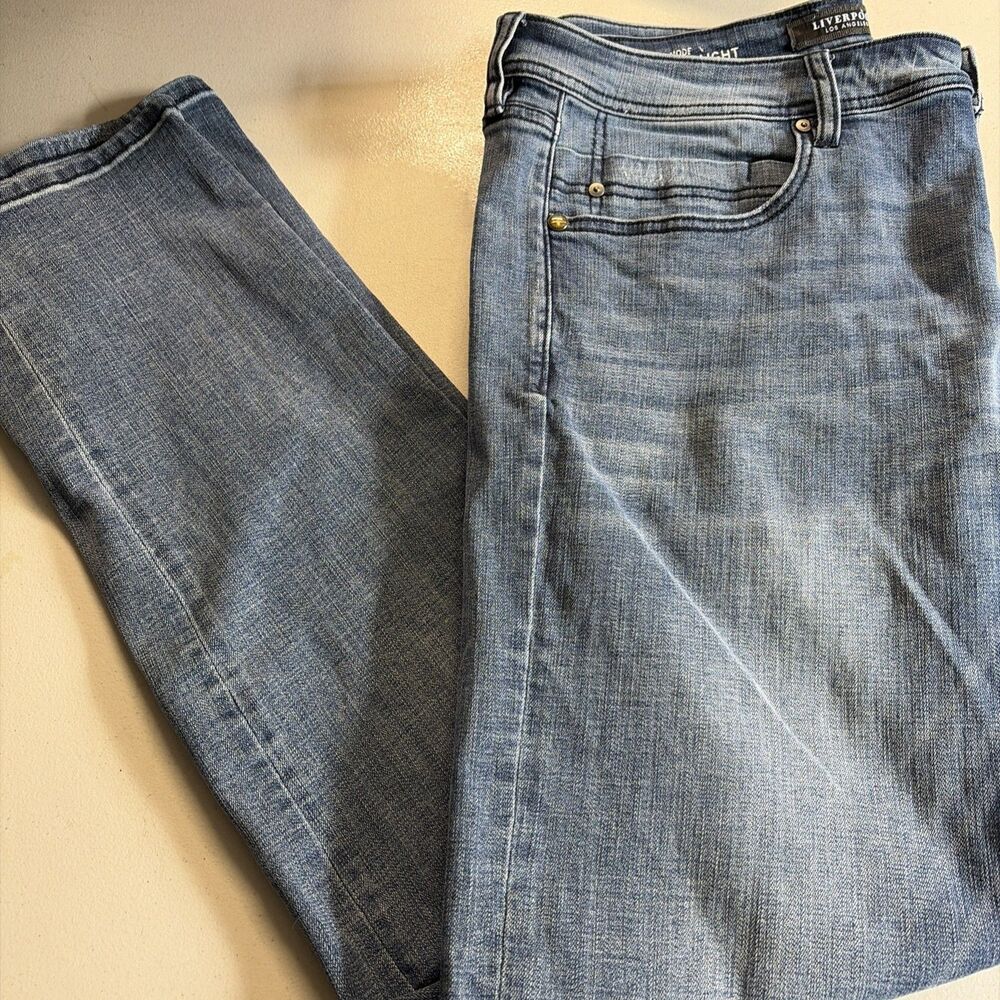 Liverpool Men's Kingston Modern Straight Jeans size 38 x 36"